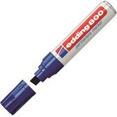 Viltstift edding 800 schuin blauw 4-12mm - 5 stuks