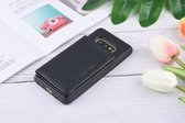 UNIQ Accessory Galaxy S10e Kunstleer Backcover hoesje - Zwart (S10e)