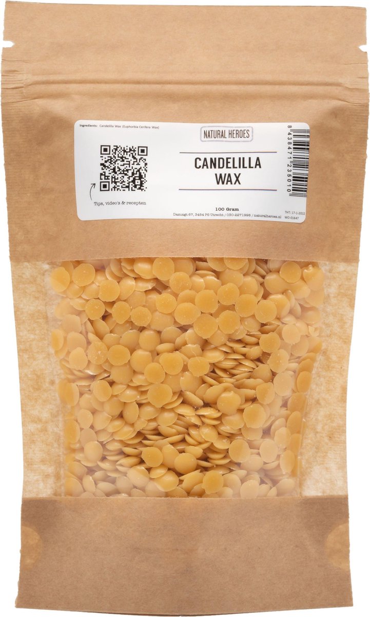 Goedkoopste Natural Heroes - Candelillawas 500 gram