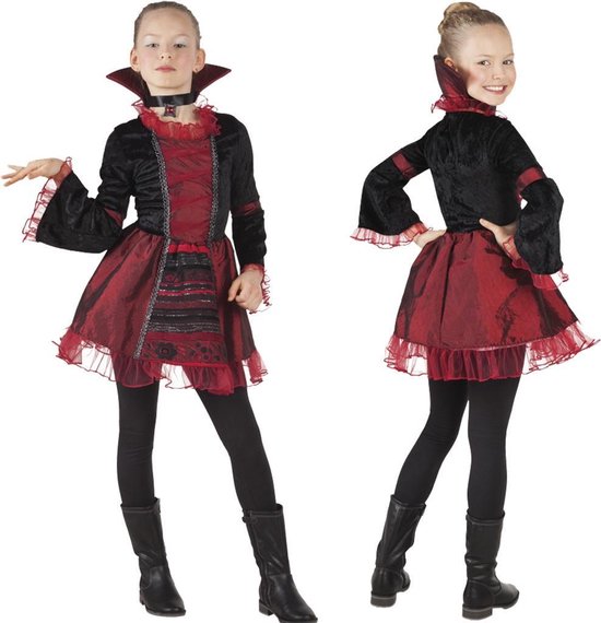 Boland - Kinderkostuum Vampire empress - Multi - 7-9 jaar - Kinderen -  Vampier | bol.com