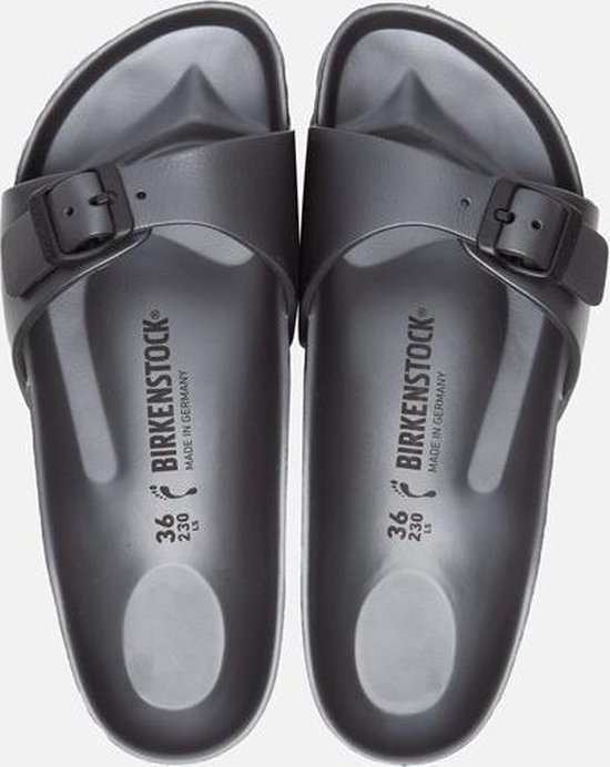 apotheek enz Efficiënt Birkenstock Madrid EVA slippers grijs - Maat 36 | bol.com