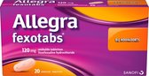 Allegra Fexotabs Hooikoortstabletten 120 mg - 1 x 20 tabletten