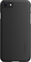 Spigen Thin Fit kunststof hoesje voor iPhone 7, iPhone 8 en iPhone SE 2020 SE 2022 - zwart