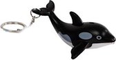 Van Manen Sleutelhanger Orka Junior 7 X 5 Cm Zwart/wit