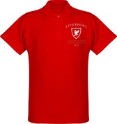 Liverpool Champions of Europe 2019 Logo Polo - Rood - 5XL