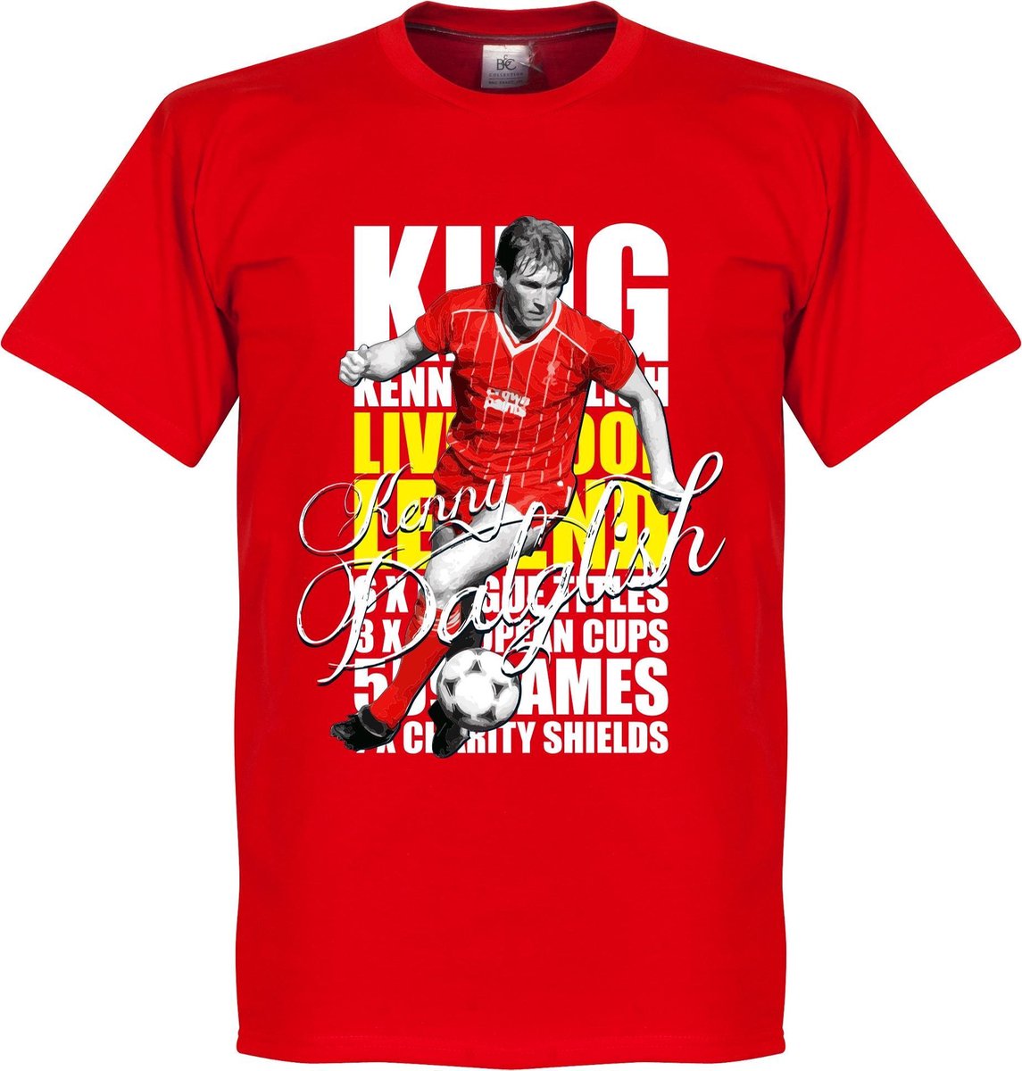 Kenny Dalglish Legend T-Shirt - Rood - Kinderen - 116