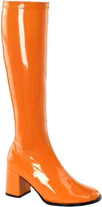 Pleaser Shoes -Vrouwen Go-Go Laarzen - Oranje Vrouw - oranje - Maat 39-40  -... | bol.com
