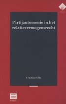 Meijers-reeks 200 - Partijautonomie in het relatievermogensrecht