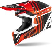 Airoh Wraap Broken Orange Matt Full Face Helmet S