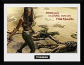 Merchandising THE WALKING DEAD - Collector Print 30X40 - Michonne Kill
