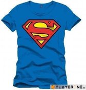 DC Comics - Superman Classic Logo Blue T-Shirt - L