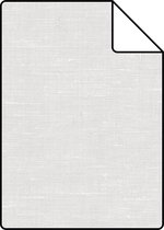 Proefstaal ESTAhome behangpapier effen linnenstructuur licht warm grijs - 148693 - 26,5 x 21 cm