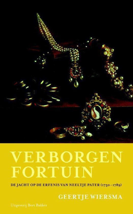 Cover van het boek 'Verborgen fortuin' van Geertje Wiersma