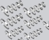 Set de 80 colliers de serrage (12-40 mm, dans 2 boîtes en plastique)