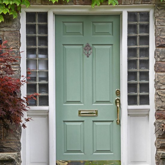 adviseren spannend Shilling Relaxdays deurklopper antiek - voordeur - gietijzeren klopring -  alternatief voor deurbel | bol.com