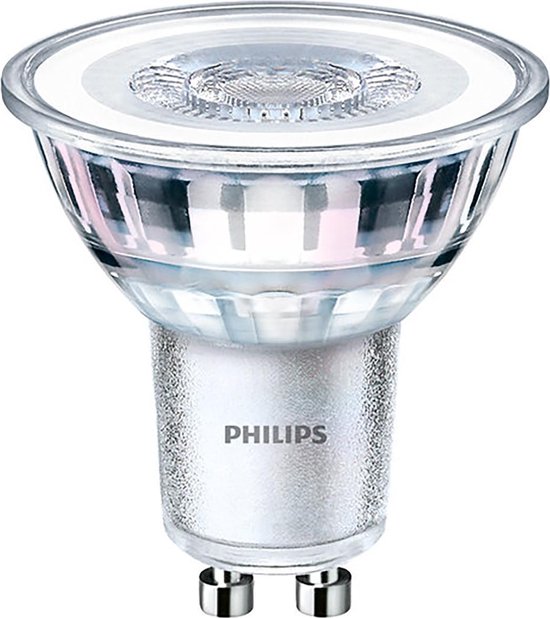 huurder ingenieur Waarschuwing Philips LED Spot GU10 - 4.6W (50W) - Warm Wit Licht - Niet Dimbaar | bol.com