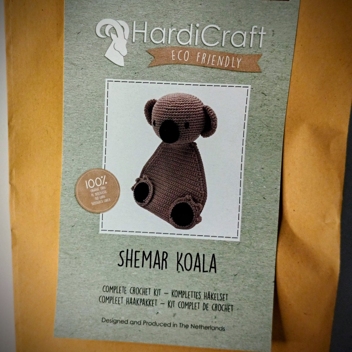 Hardicraft Shemar Koala Haakpakket - Haken - DIY - Voor Volwassenen - Knuffels - Haakpakketten — afbeelding 2