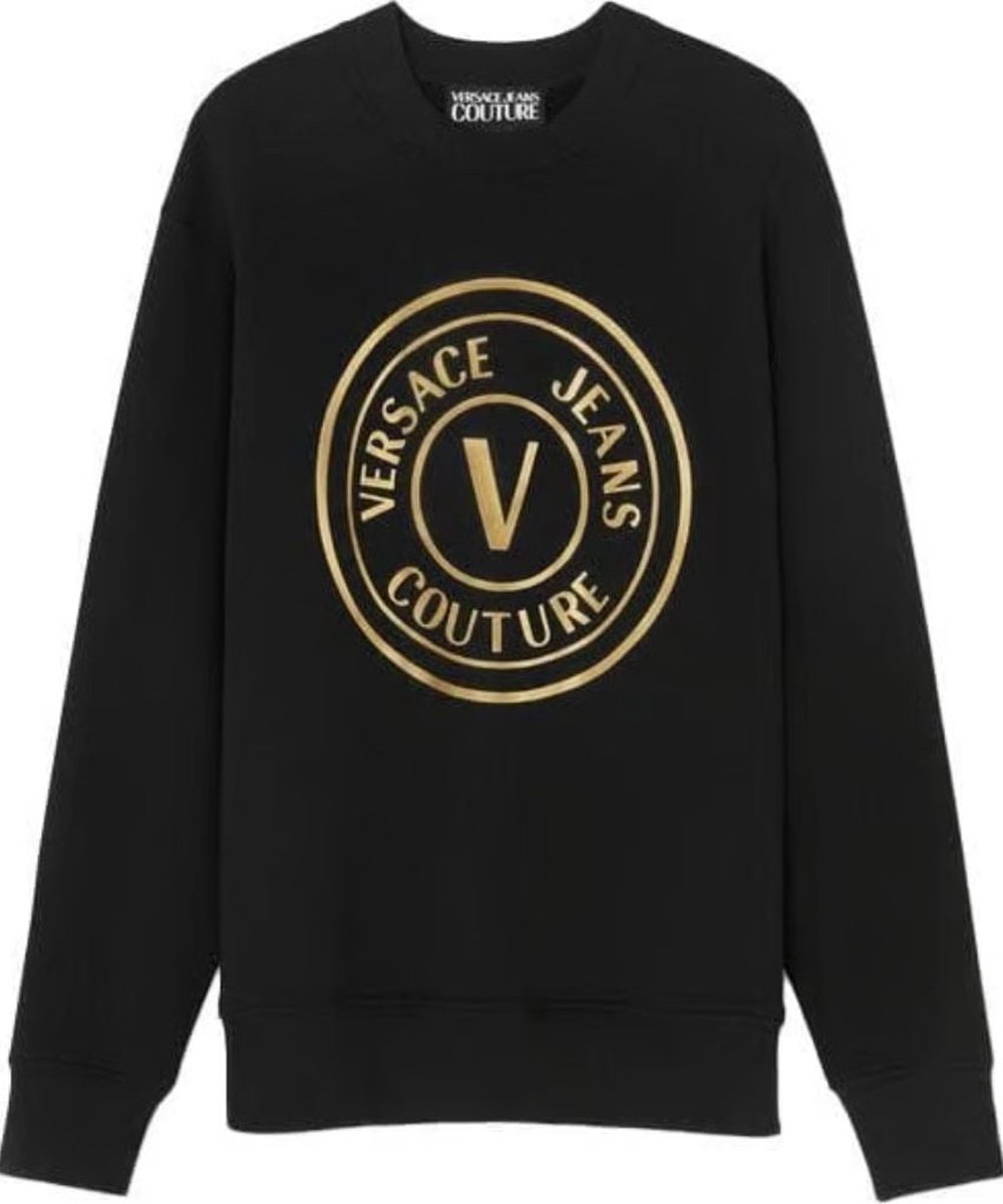 Versace Jeans Couture Vemblem Sweater Black