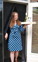 Ki-tec - KD14 - Magnetisch Vliegengordijn – 90x210 cm – Zelfsluitend – Kind- & Huisdiervriendelijk – Sterke Magneten – Verkrijgbaar in 19 maten