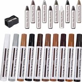 Laminaat Reparatieset - Laminaat Repareren - Meubel Reparatie - Meubel Reparatieset - Laminaatstift - Laminaat Stift - Laminaat Stiftje Reparatie