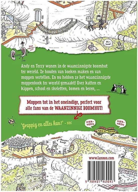 De waanzinnige boomhut - Het waanzinnige moppenboek