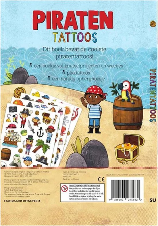 Tattoos 1 - Tattoos piraten - cover