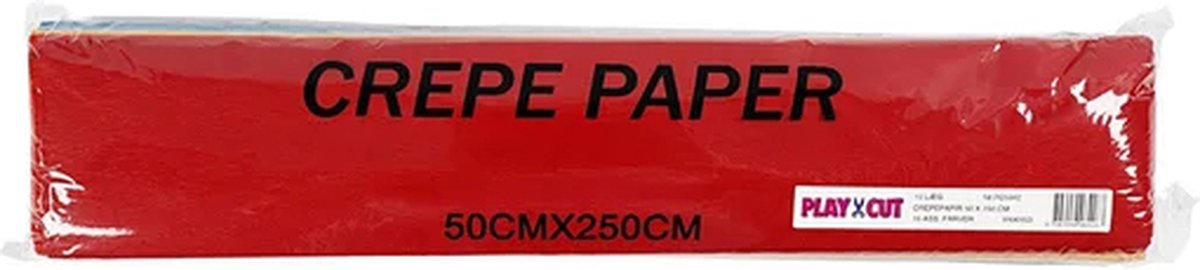 Creativ Company Crepepapier Set Multigekleurd 50x250 cm 15 stuks — afbeelding 4