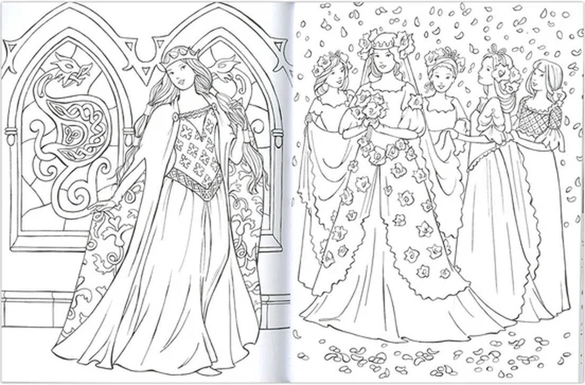 Het mooie prinsessen kleurboek — afbeelding 5