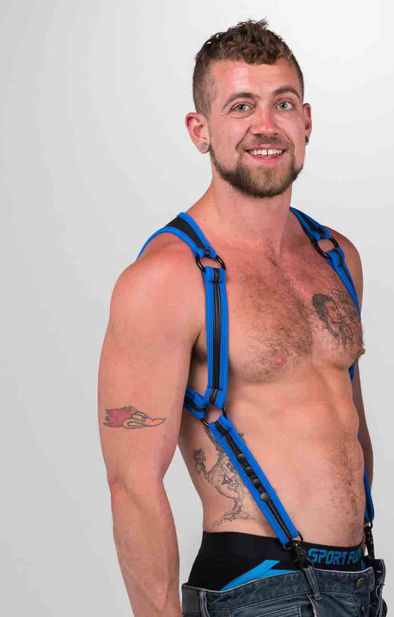 Goedkoopste 665 Neoprene Heckler Harness Blue/Black