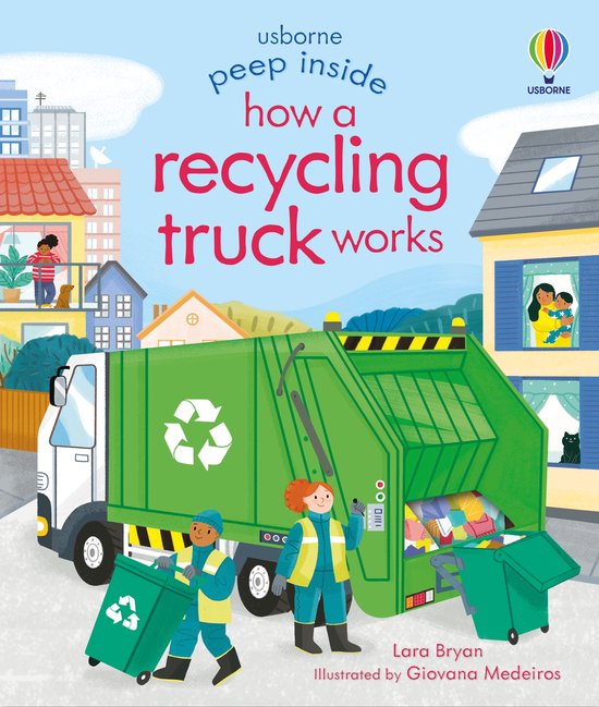 Peep Inside How a Recycling Truck Works - cover