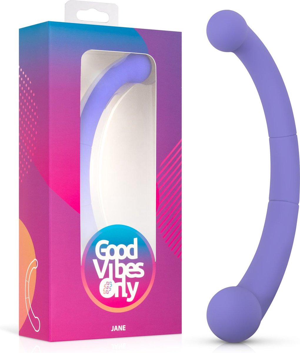 Goedkoopste Good Vibes Only - Double End Vibrator Jane - Paars