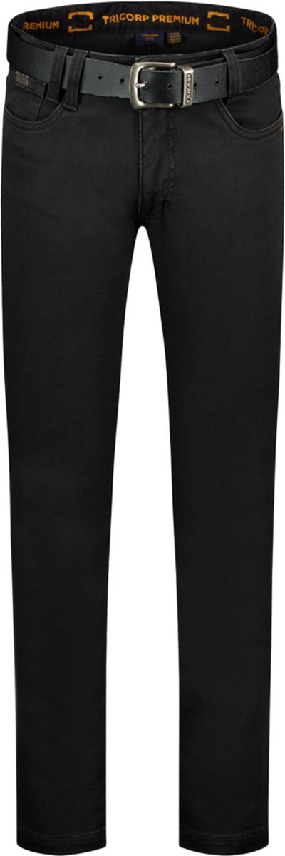Tricorp 504004 Jeans Premium Stretch Dames - Spijkerzwart - 26-32