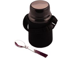 Lunchtogo Foodjar+ 620ml Thermische Container Roestvrij Staal - Thermo Voedsel Pot Vintage Thermos Lunch