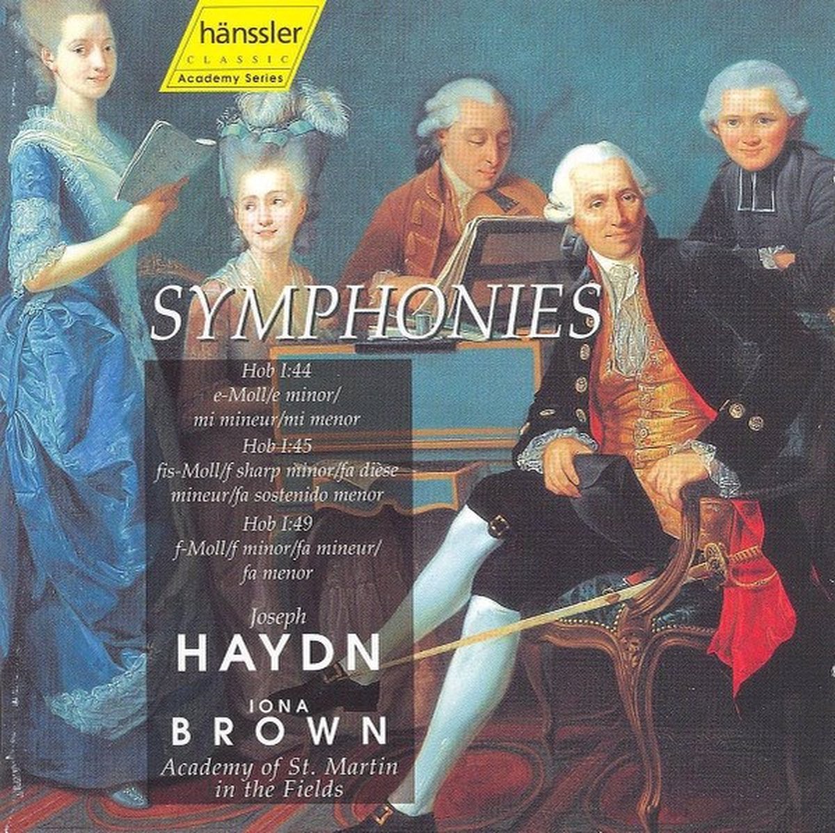 Academy Of St. Martin In The Fields, Iona Brown - Haydn: Symphonies Nos. 44, 45, 49 (CD)