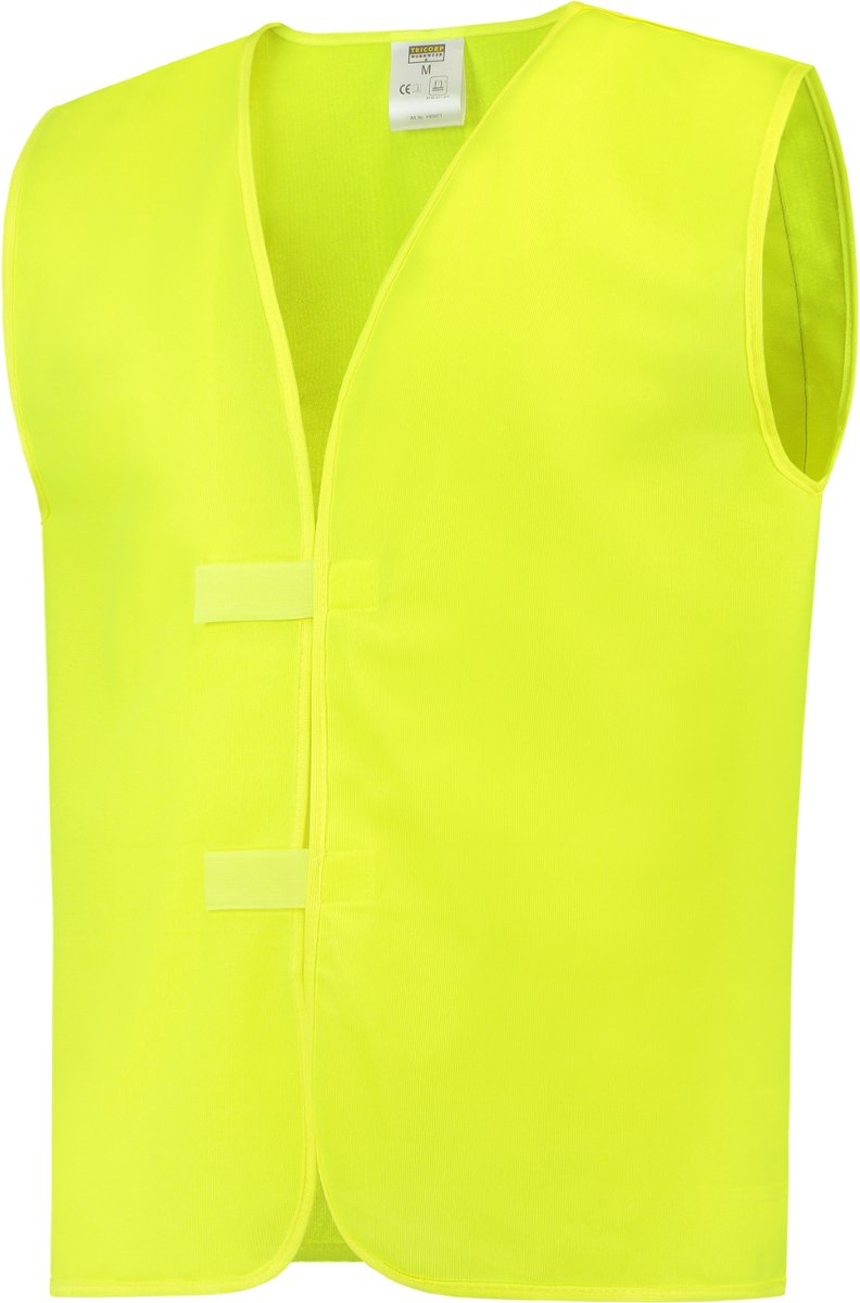 Tricorp Veiligheidsvest Geen Striping 453012 - Fluo Geel - XL-XXL