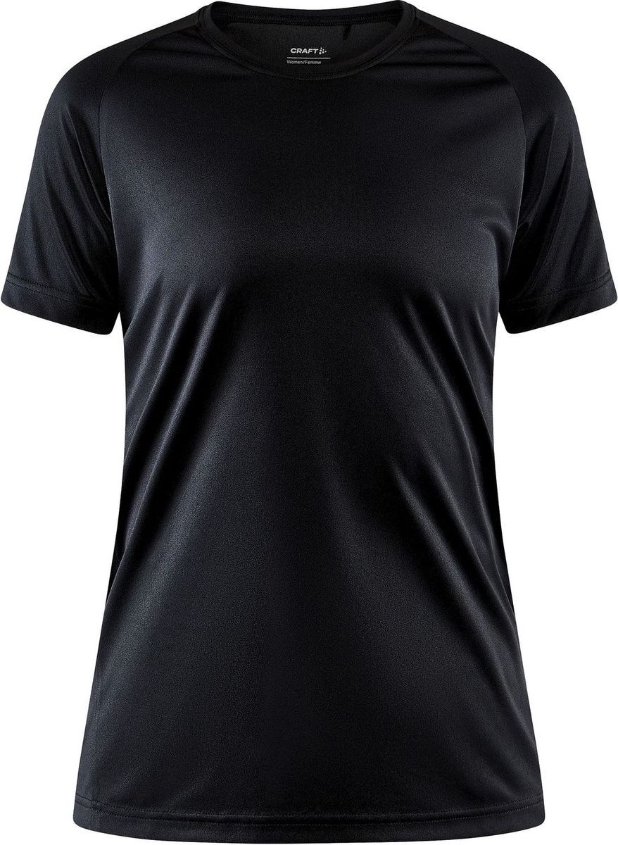 Craft Unify Training T-Shirt Dames - Zwart | Maat: XL