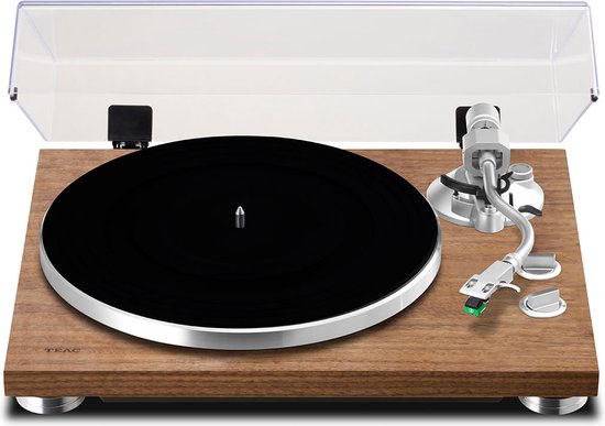 TEAC TN-400BT-X Bluetooth-platenspeler, walnoot — afbeelding 3