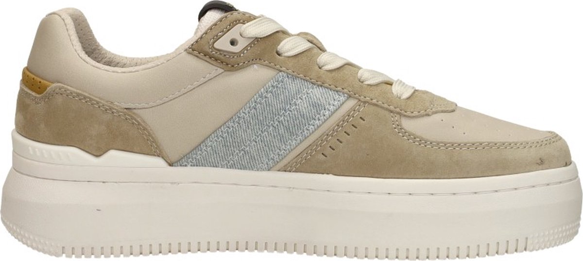 G-Star Eve LEA DNM W Sneakers Laag Beige