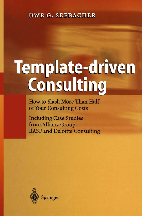 Template-driven Consulting - cover