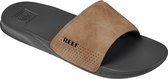 Reef One Slidegrey/Tan Heren Slippers - Grijs/Cognac - Maat 40