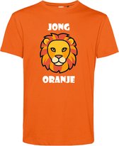 T-shirt enfant Jeune Oranje | Championnat d'Europe 2024 Holland |Chemise orange| Vêtement pour fête du roi | Orange | taille 92