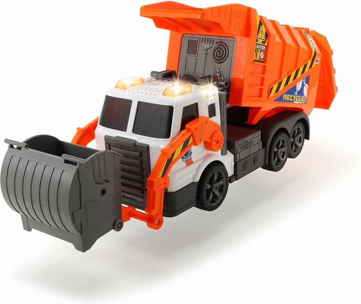 Dickie Toys Vuilniswagen - 46 cm - Geluid & Licht - Speelgoedvoertuig — afbeelding 17
