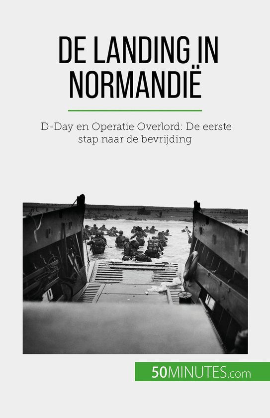 De landing in Normandië - cover