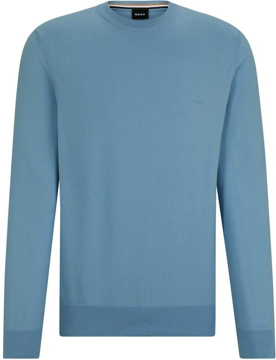 BOSS - Pull Pacas Blauw - Homme - Taille XL - Coupe Regular