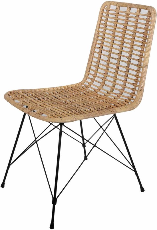 Chaise en rotin Valencia naturel