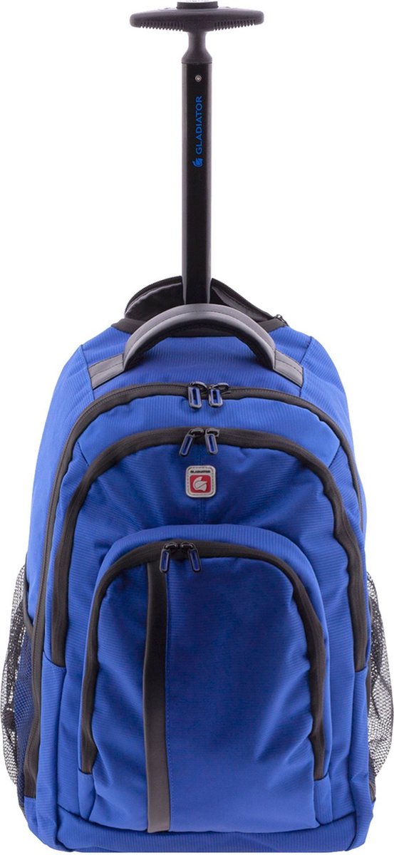 Gladiator - Trick S - rugzak trolley - 50 cm - laptopvak - blauw