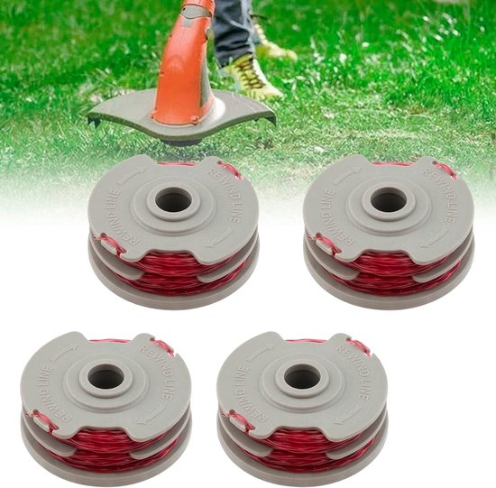 4-pack grasmaaieraccessoires - vervangende spoel - 1,6 mm, automatische trimmer - voor FLYMO FLY021 — afbeelding 4