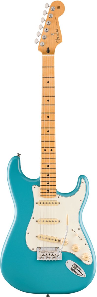 Fender Player II Stratocaster MN Aquatone Blue - ST-Style elektrische gitaar
