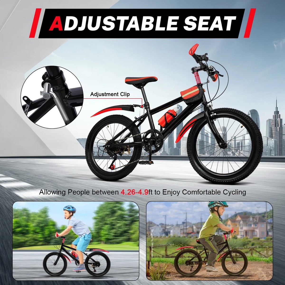 Gran Vida Mountainbike 20 inch 7 - afbeelding 3