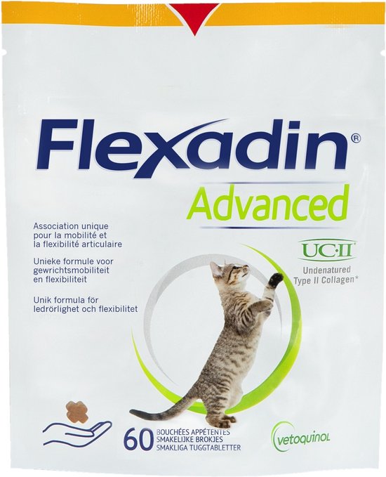 Flexadin Advanced Cat 60 stuks - Gewricht-Supplement - 49.2 g